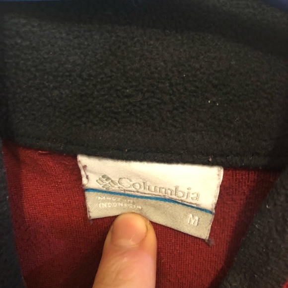 Columbia fleece half zip medium - Picture 7 of 9
